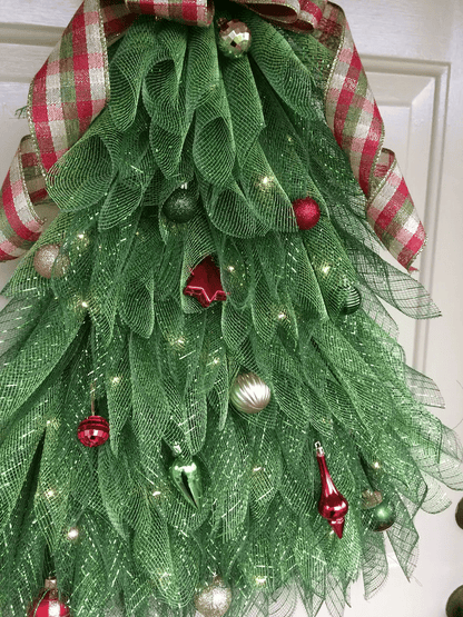 🎄Handmade Christmas Tree Wreath