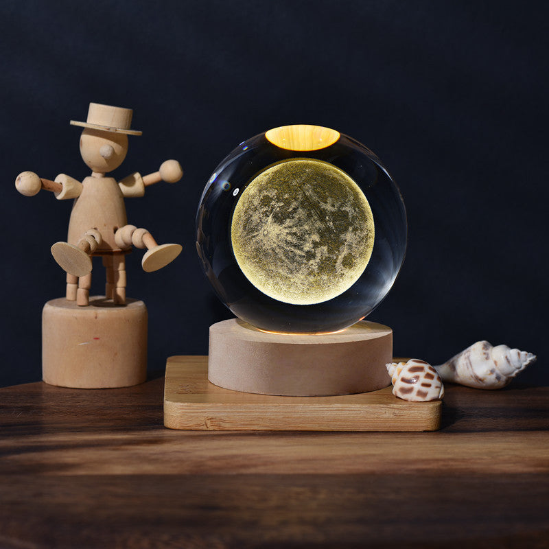 🎅Christmas Special Offers - 🔥Last day of the sale! 3D Planet Crystal Ball🪐