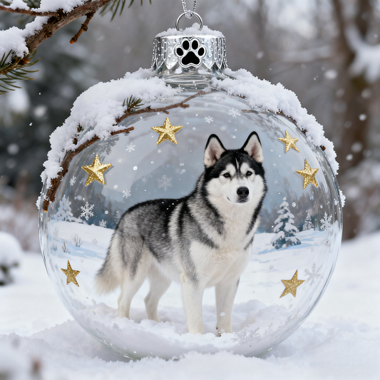 🔥LAST DAY 60% OFF-🐶Canine Crystal Glass Decoration Set