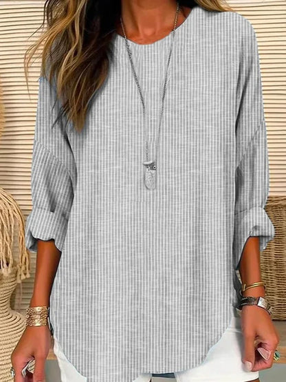 Women's Striped Casual Shirt