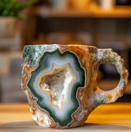 2025 HOT SALE ✨️ New Mineral Crystal Coffee Mugs☕