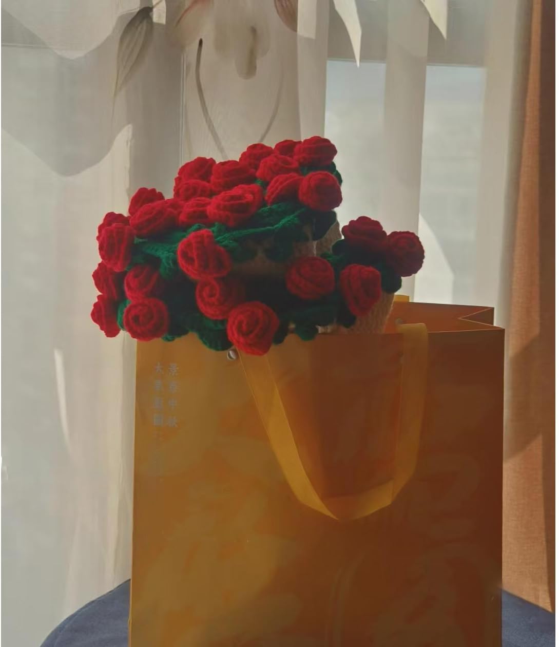 💝Thoughtful gift 50% OFF - Handmade Yarn DIY Bouquet & Blanket Material Kit