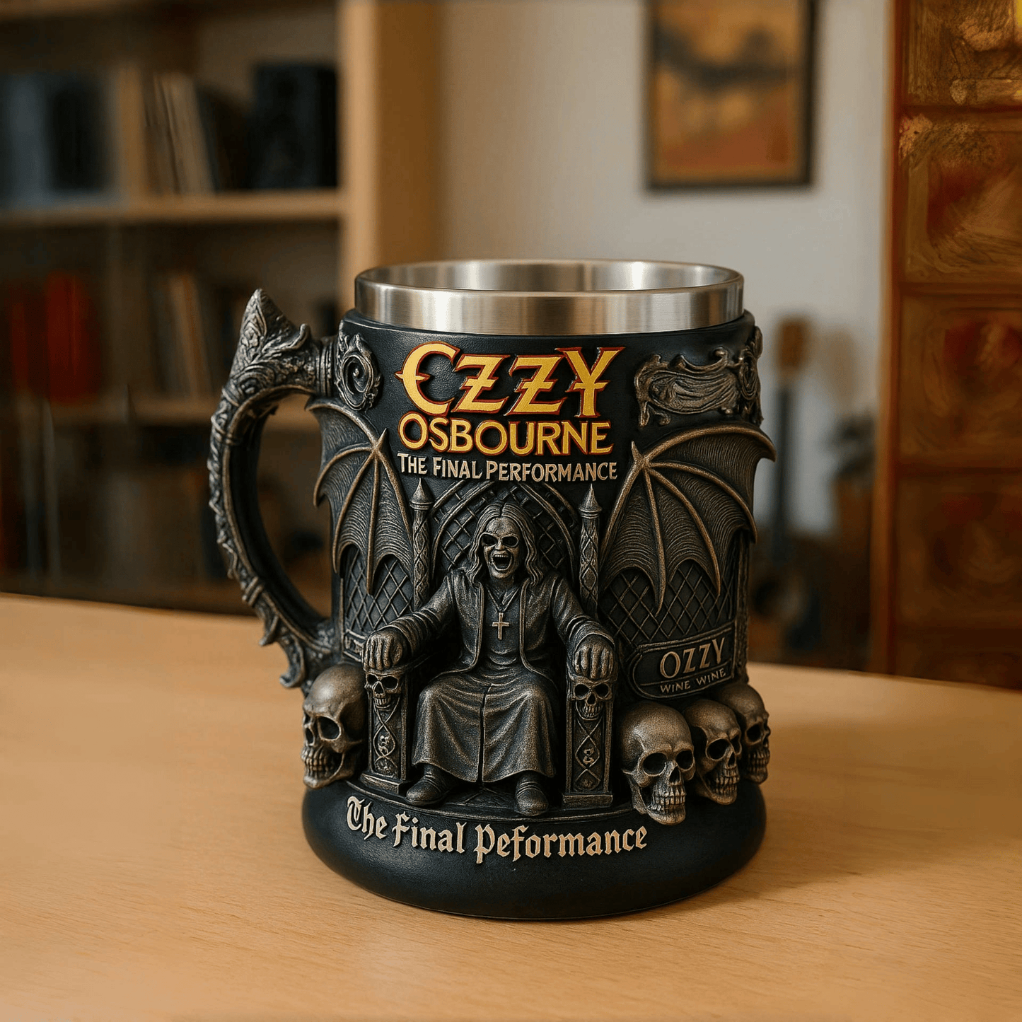 🔥LAST DAY 49%OFF-🦇3D Ozzy Osbourne Commemorative Mug