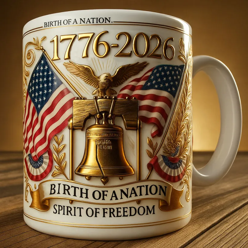 Limited Edition 2026🦅 United States 250th Anniversary – Proudly Celebrating Freedom Mug