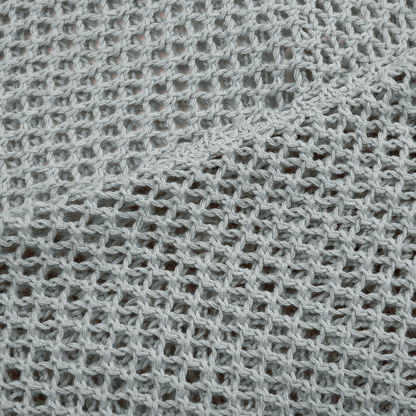 Knitted Hooded Lightweight Loose-Fit Sun-Protective Sweater