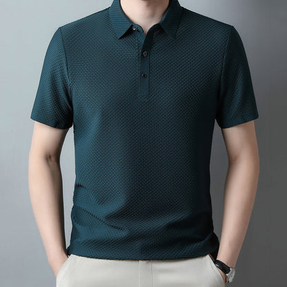 New men's POLO shirt short-sleeved T-shirt