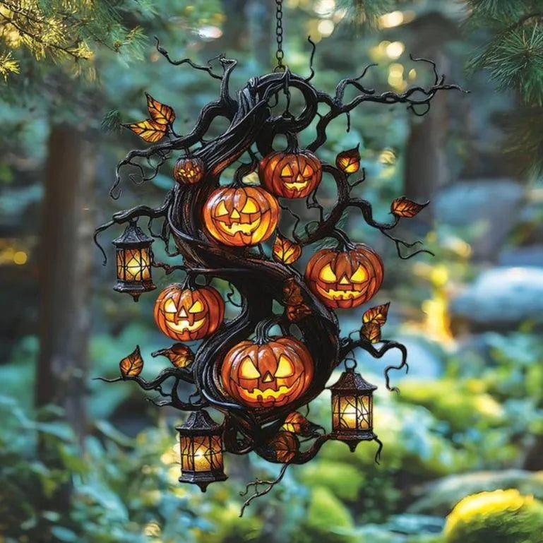 🎃Halloween Early Bird Special Sale 49% OFF -Colorful Pumpkin Window Decorations