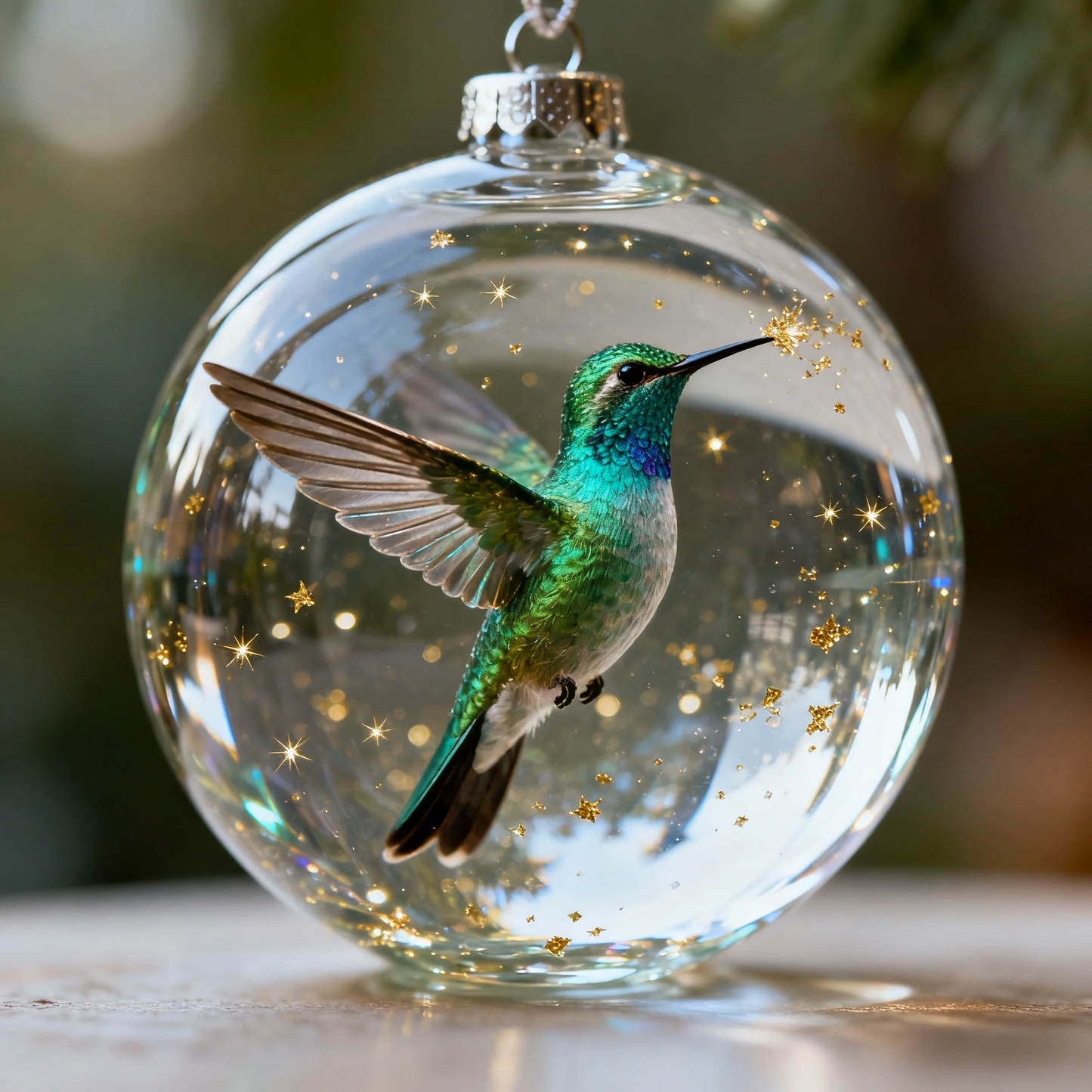 🔥LAST DAY 60% OFF-🐦Nature’s Birds Crystal Glass Ornament Set