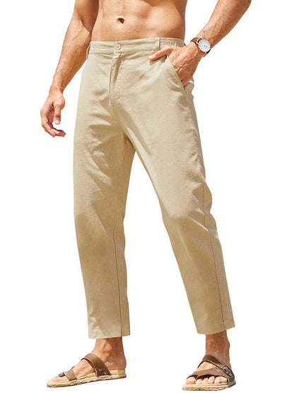 Classic Breathable Linen Pants