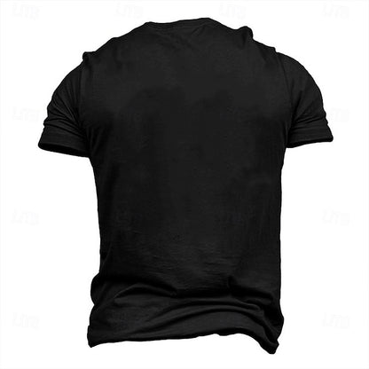 Men's No Bike Riding Today Funny T Shirt Short Sleeve T shirt 3D Print Crew Neck Shirt Fashion Daily Basic Street Casual Black Red Blue Summer Spring Clothing Apparel