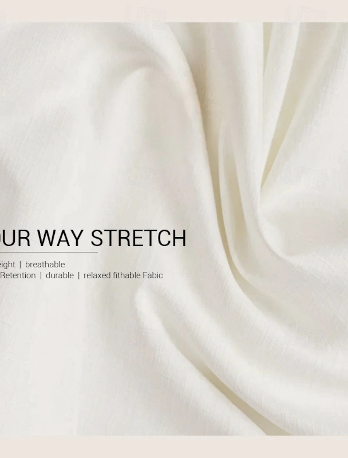 Women’s Cotton-Linen V‑Neck Mini Dress – Casual Fit